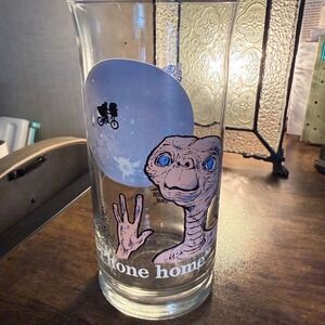 Vintage 1982 E.T. The Extra-Terrestrial Pizza Hut Collector Series Glass Tumbler
